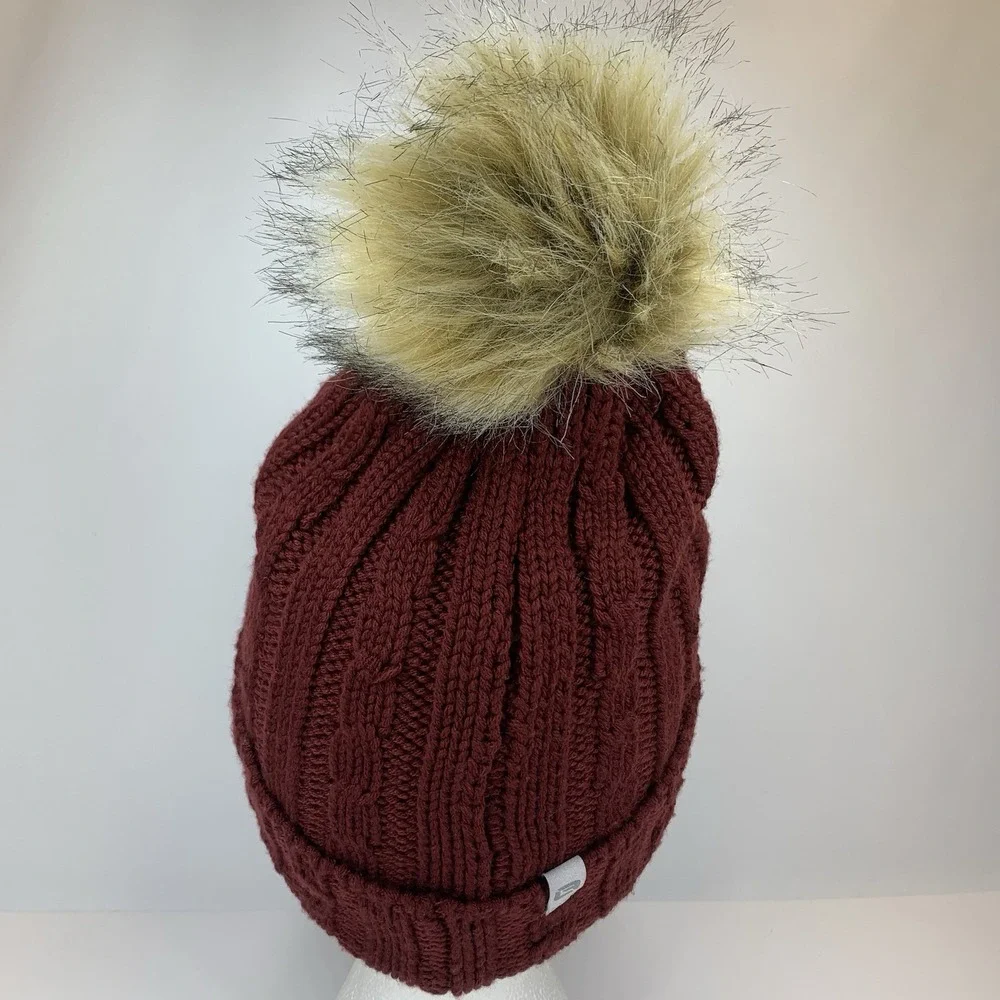 TSU Texas Southern University Toboggan Beanie OSFM Winter Pom Knit Hat Cap